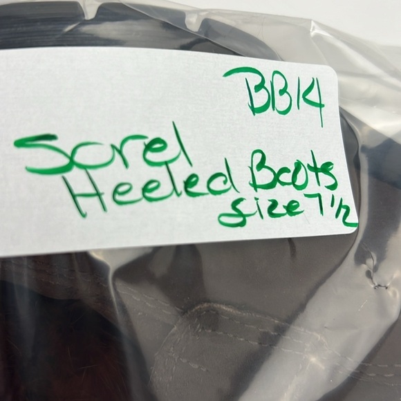 Sorel Women's Block Heel Brown Suede Winter Boots - Picture 13 of 13